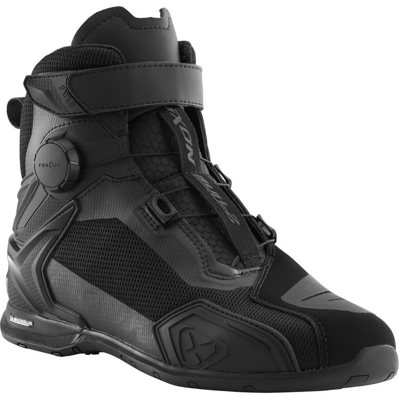 IXON Bull 2 Air Black Motociklu zābaki