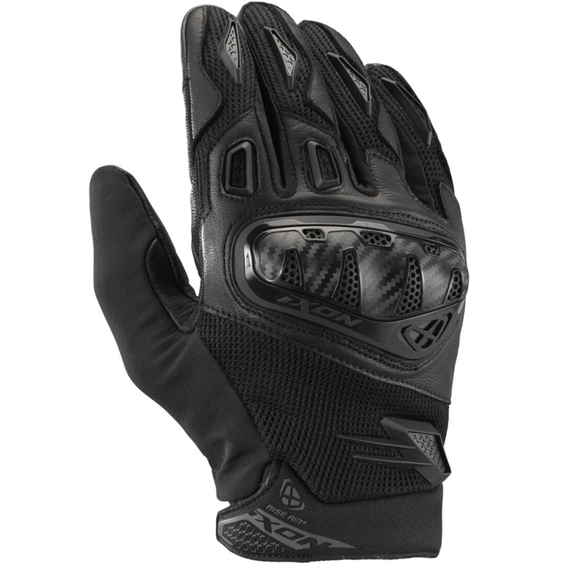 IXON Rise Air 2 moto cimdi melni