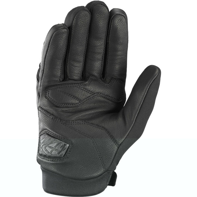 Motocikla cimdi IXON Rise Air 2 melns un balts