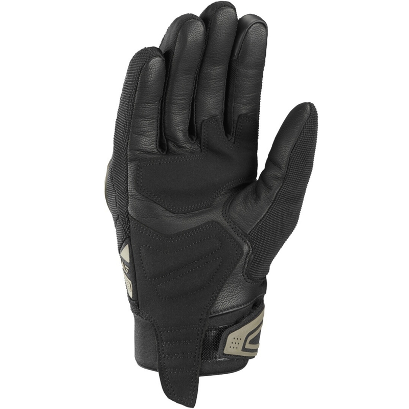 Motocikla cimdi IXON Mig 2 black-khaki