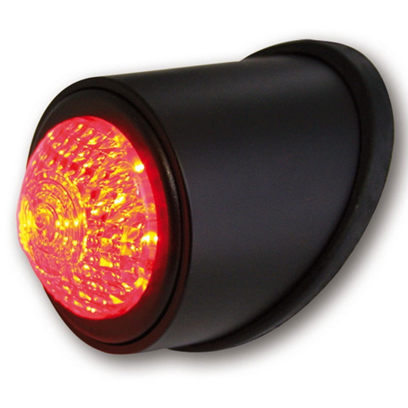 Aizmugures LED apgaismojums Highsider Smart OLD SCHOOL melns