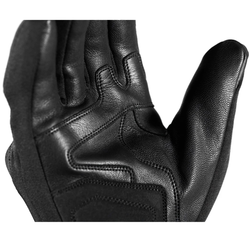 Motocikla cimdi Seventy Degrees SD-T57 Giau melns un balts