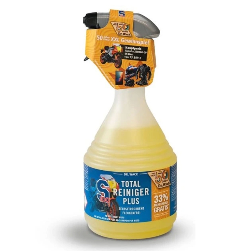 Motociklu tīrīšanas līdzeklis S100 Total Cleaner 1 l