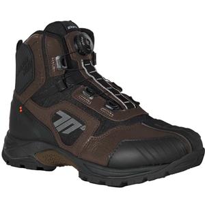 Motocikla zābaki SEVENTY DEGREES SD-BA7 Stelvio Low melns-brūns