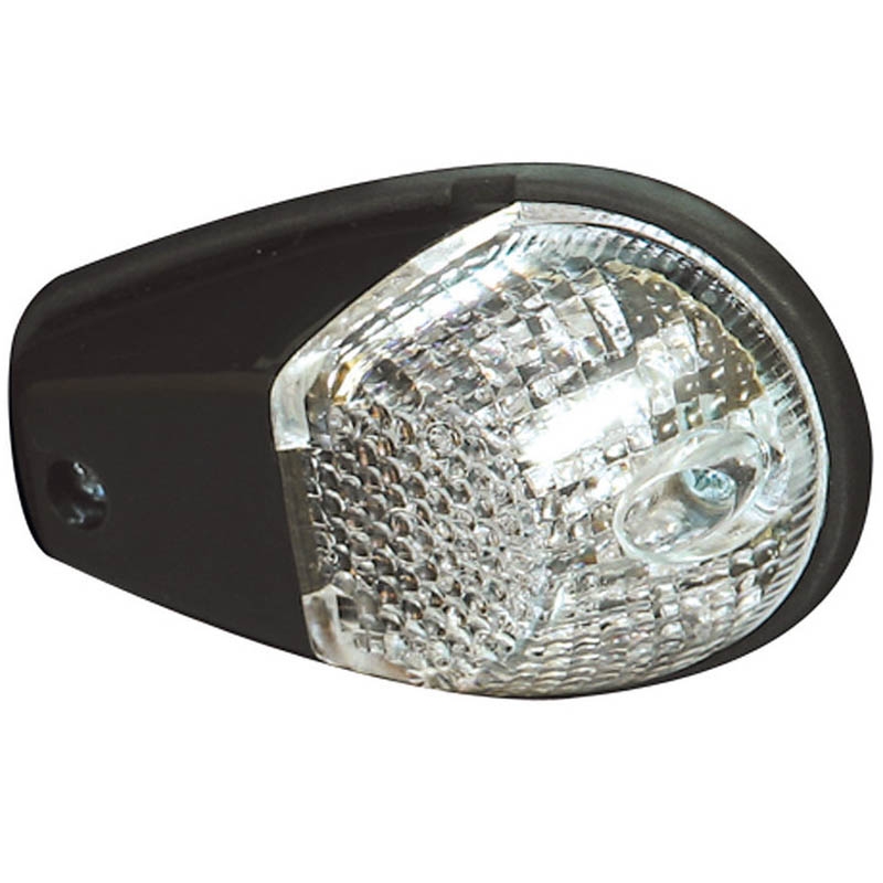Highsider Smart LED melns un caurspīdīgs motocikla mirgotājs