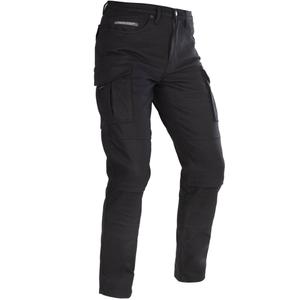 Oxford Original Apstiprinātās oriģinālās CARGO AA melnās motocikla bikses