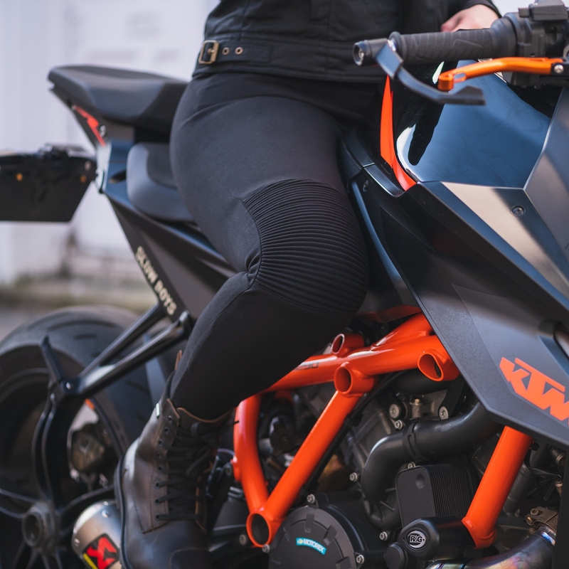 Sieviešu Oxford Super Moto Legingi Black