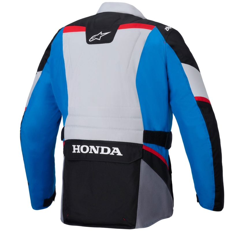 Alpinestars ST-1 Ūdensnecaurlaidīga motocikla jaka Honda pelēka-zilā-melnā-arkanā krāsā