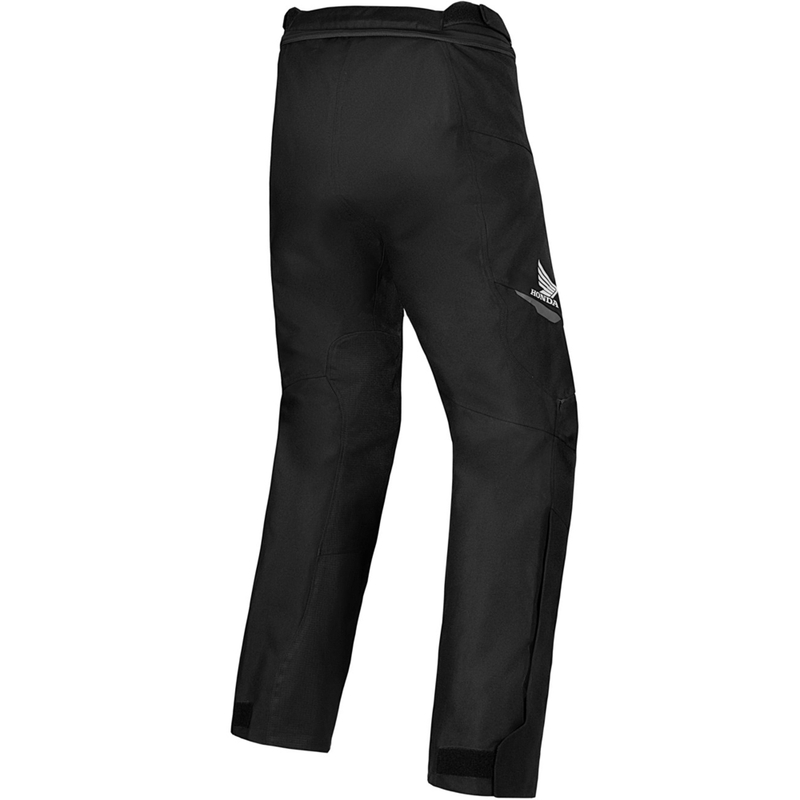 Alpinestars ST-1 ūdensnecaurlaidīgas motocikla bikses Honda Collection Black and Red