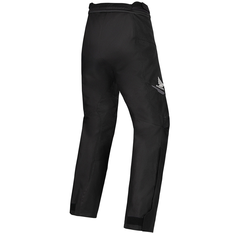 Alpinestars Stella ST-1 ūdensnecaurlaidīgas motocikla bikses sievietēm Honda Collection Black and Red
