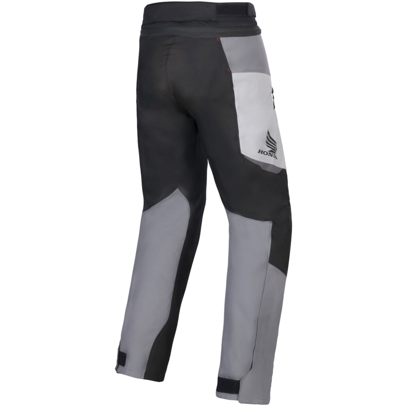 Sieviešu ūdensnecaurlaidīgās motocikla bikses Alpinestars Stella ST-1 Honda Collection Grey-Dark Grey-Black-Red