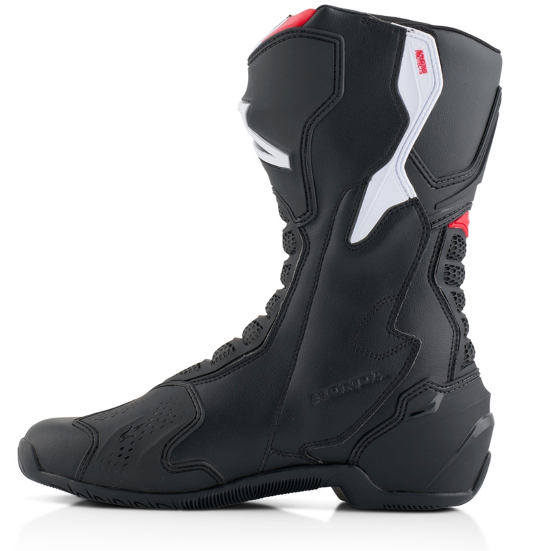 Alpinestars SMX-6 V3 motocikla zābaki Honda collection melni-sarkani-balti