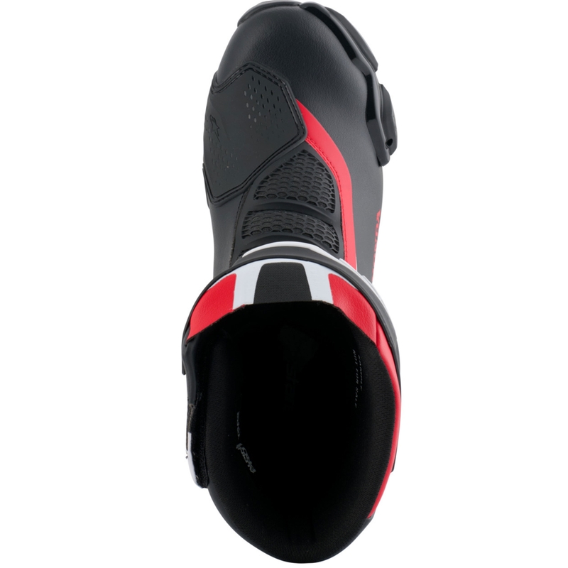 Alpinestars SMX-6 V3 motocikla zābaki Honda collection melni-sarkani-balti