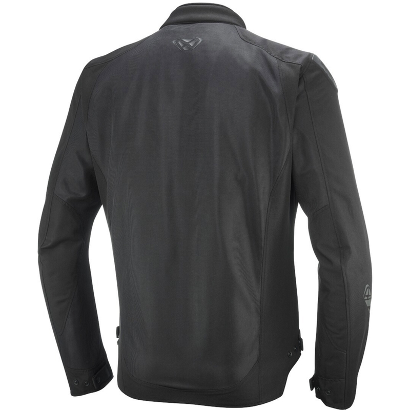 Motocikla jaka IXON Demoniak melna