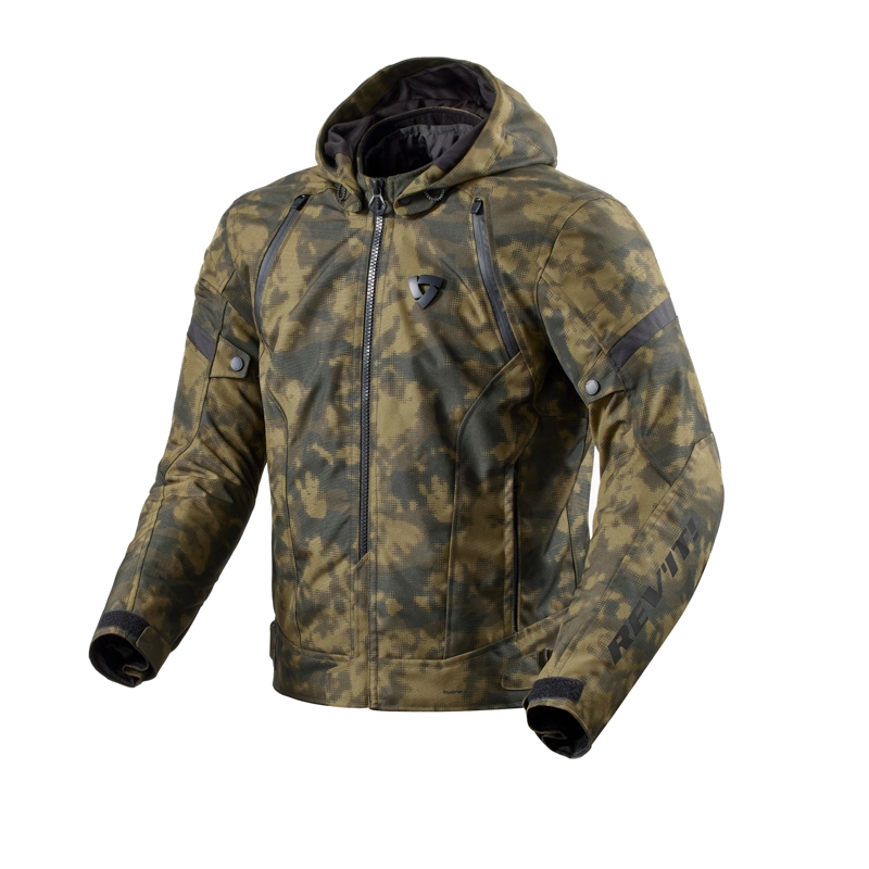 Revit Flare 3 H2O camo tumši zaļa motocikla jaka