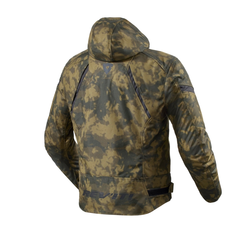 Revit Flare 3 H2O camo tumši zaļa motocikla jaka