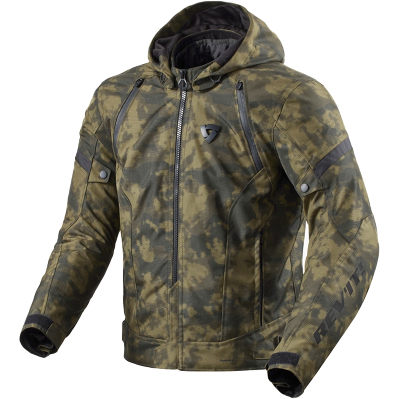 Revit Flare 3 H2O camo tumši zaļa motocikla jaka