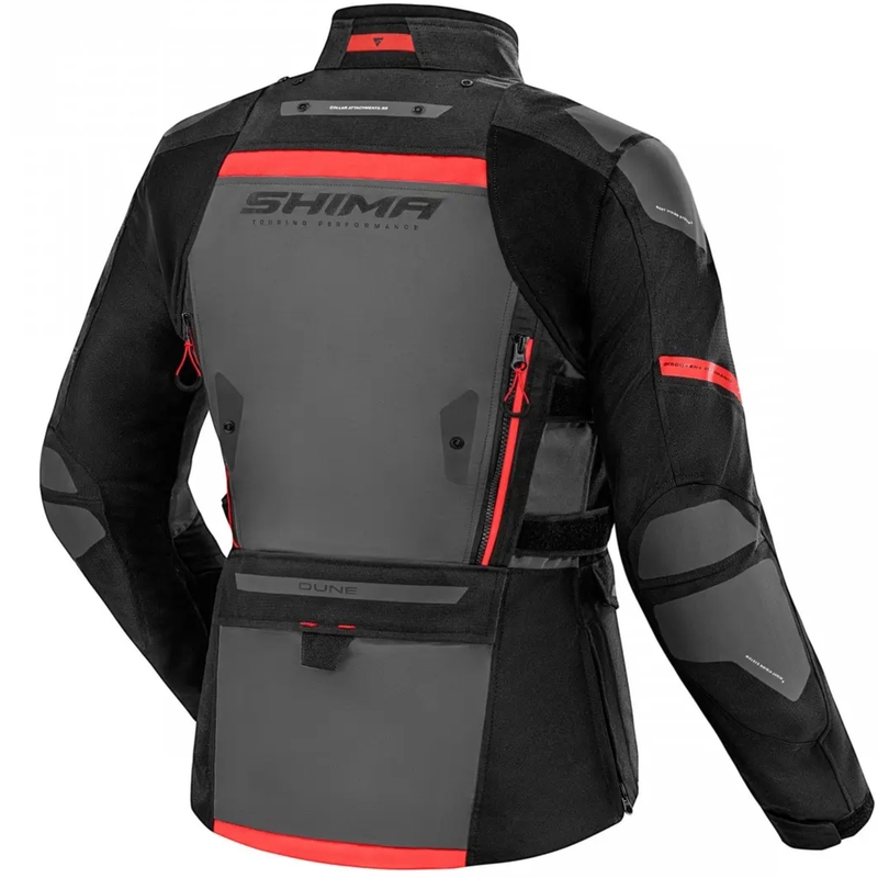 Sieviešu motocikla jaka Shima Dune red