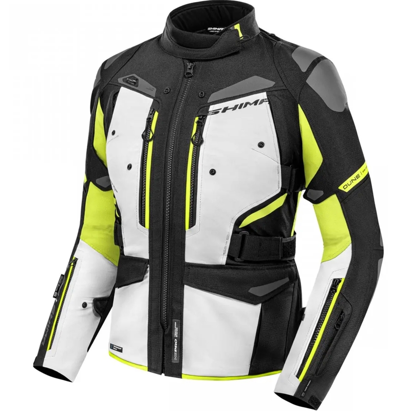 Sieviešu motocikla jaka Shima Dune fluo yellow