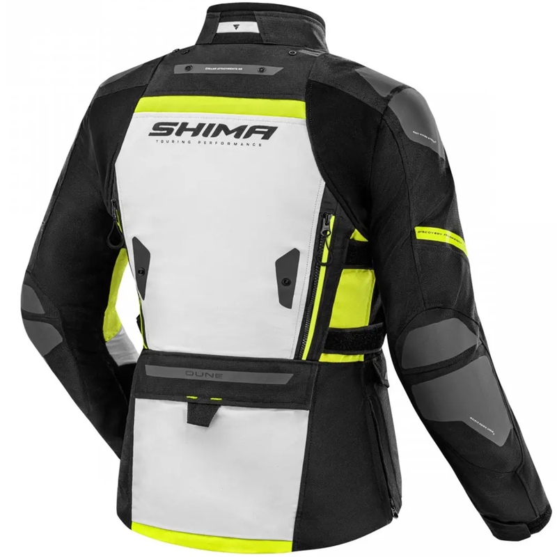 Sieviešu motocikla jaka Shima Dune fluo yellow