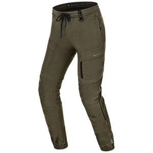 Sieviešu motocikla bikses Shima Joggsy haki krāsā