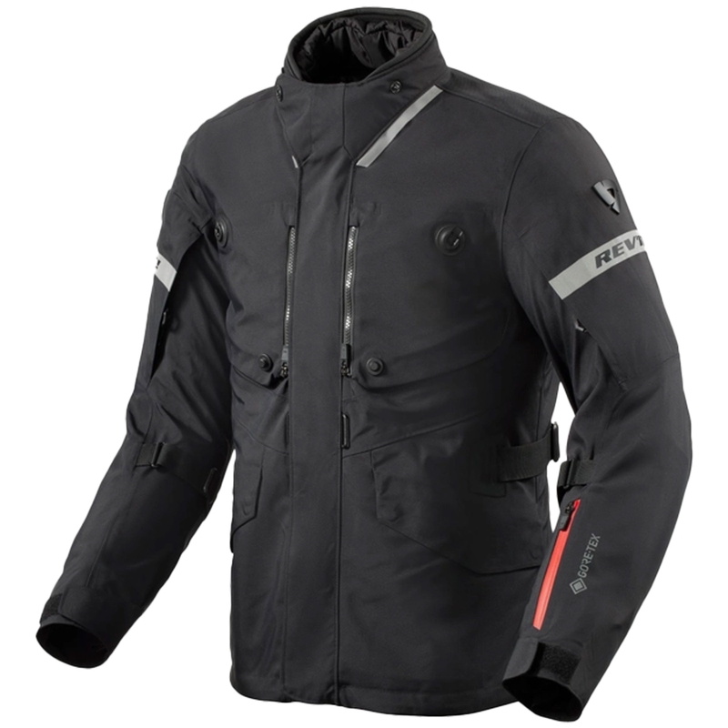 Revit Neptune 3 GTX motocikla jaka melna