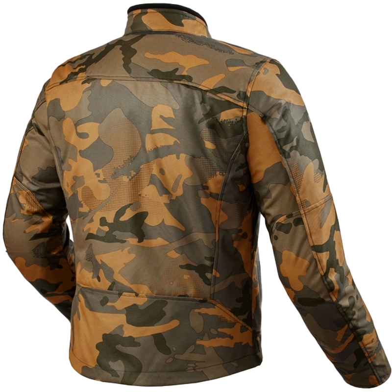 Revit Shade H2O camo-zaļa motocikla jaka