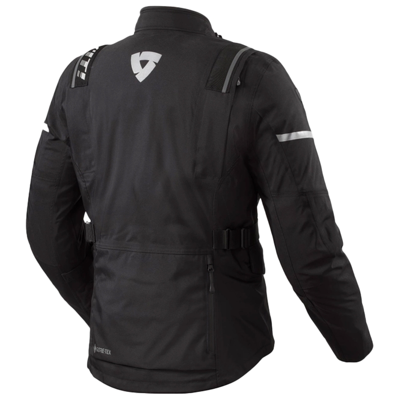 Revit Vertical GTX motocikla jaka melns-sudrabs
