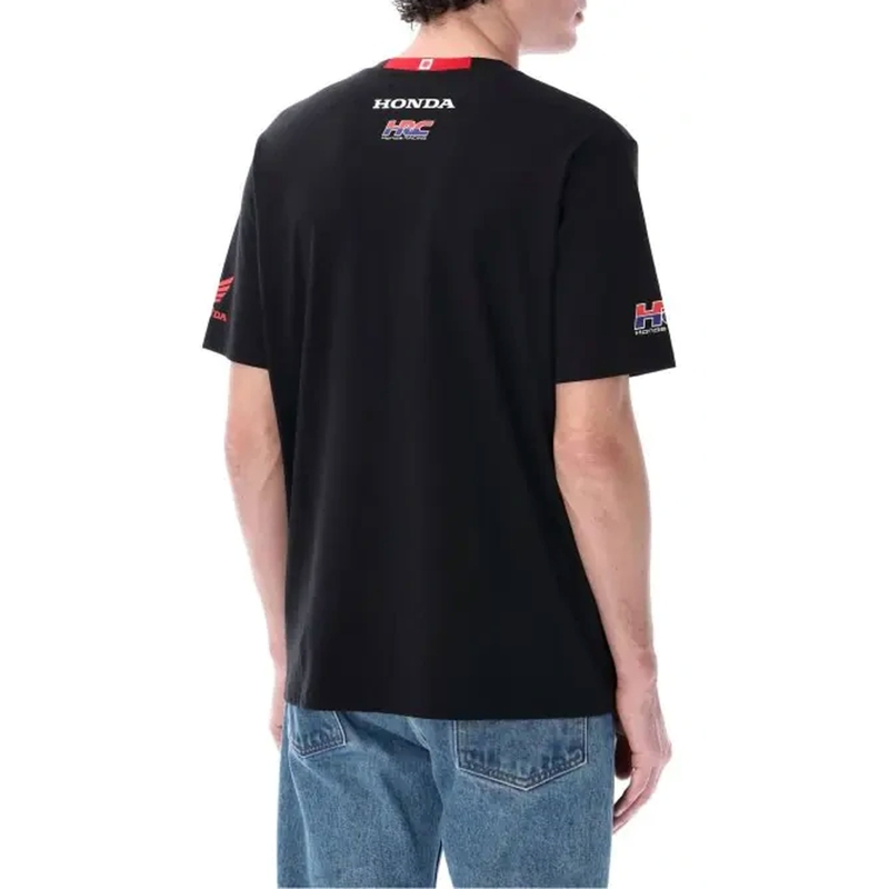 Honda Wing T-krekls, melns