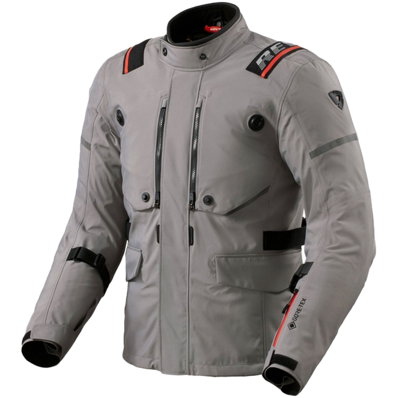 Revit Vertical GTX motocikla jaka tumši pelēka