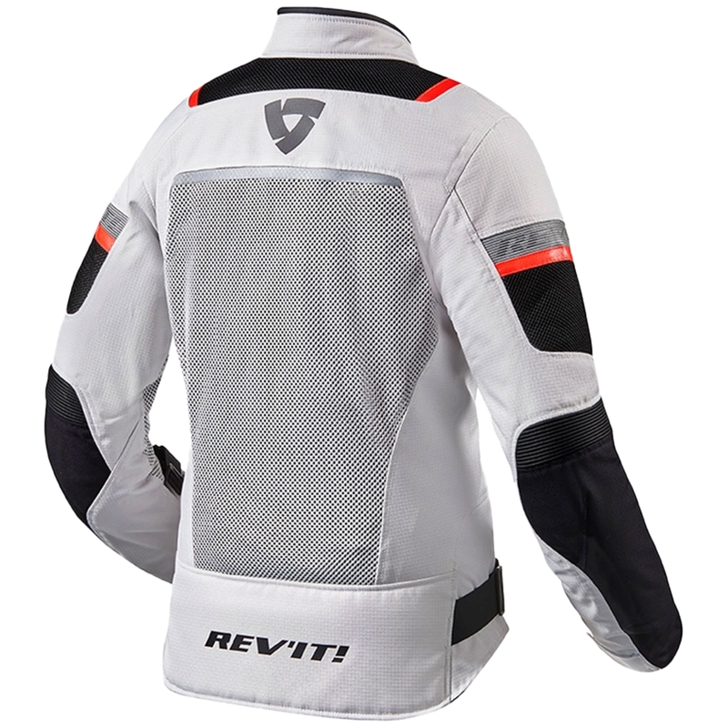 Revit Tornado 3 Sieviešu motocikla jaka Silver and Black izpārdošana