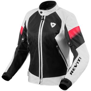Revit Control Air H2O Sieviešu motocikla jaka melnā un baltā krāsā