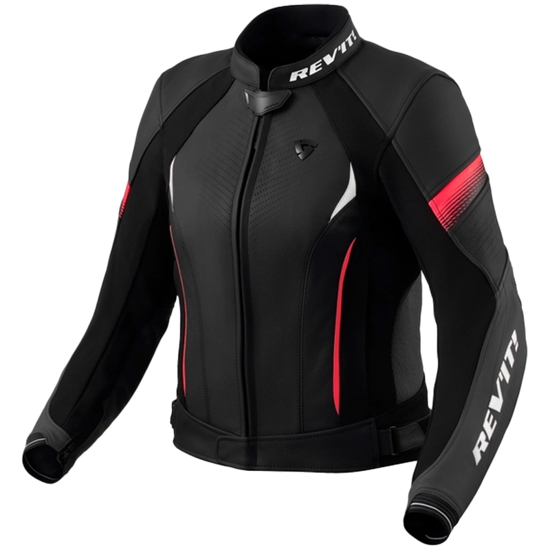 Sieviešu ādas jaka Revit Xena 4 black-pink