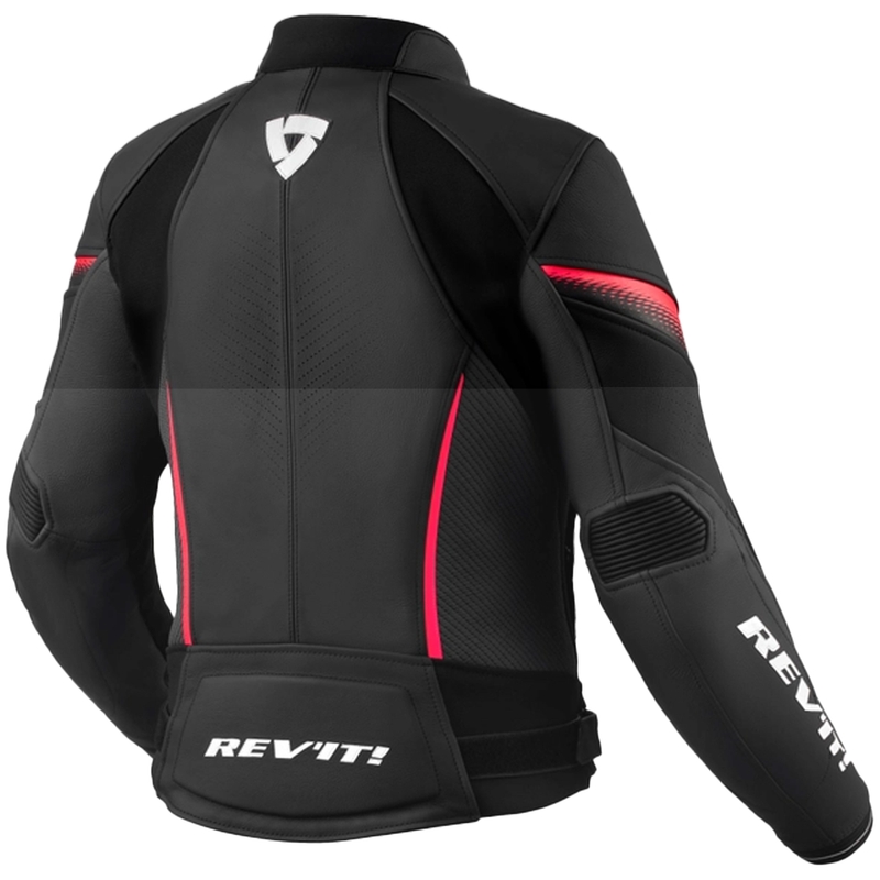 Sieviešu ādas jaka Revit Xena 4 black-pink