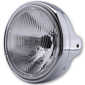 Priekšējais lukturis Highsider Smart LTD 7 ar reljefu hromētu stiklu