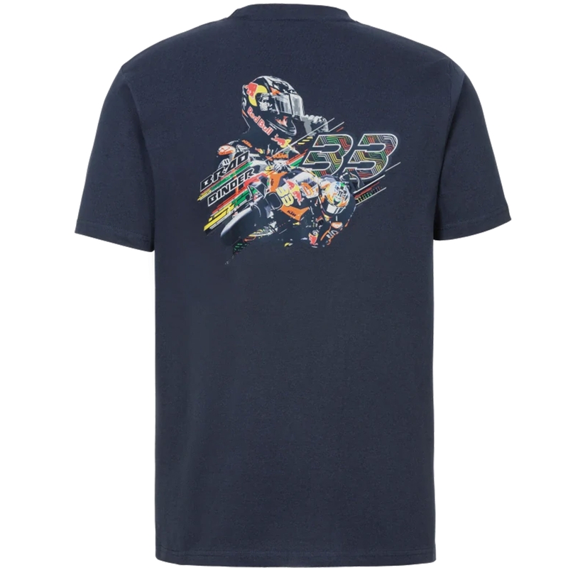 T-krekls KTM Brad Binder tumši zils