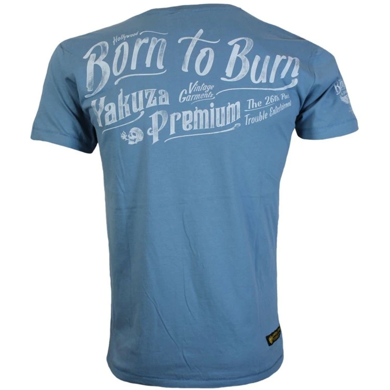 T-krekls Yakuza Premium Guardian No Mercy blue
