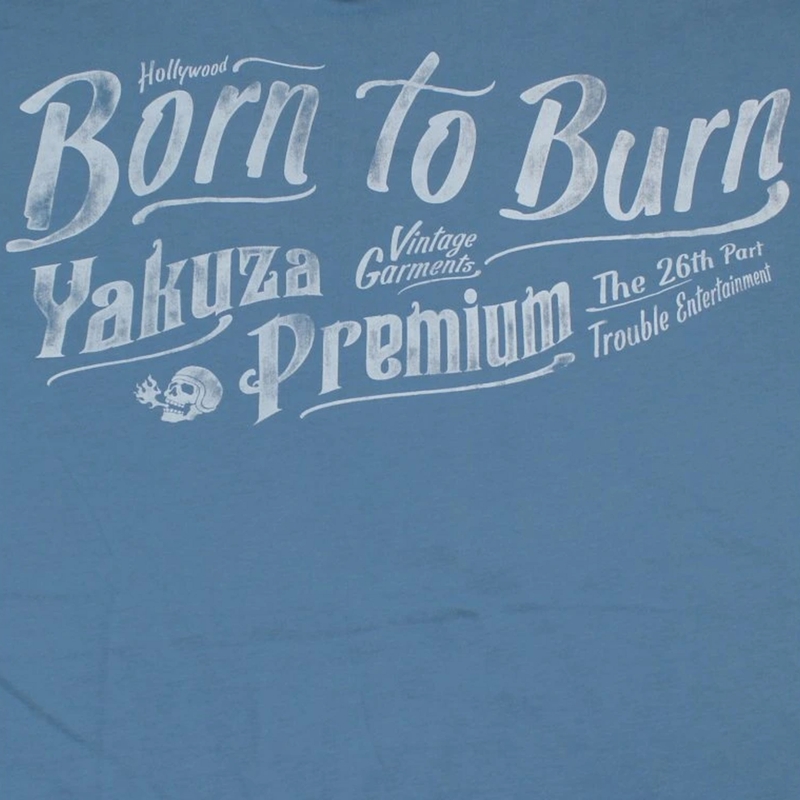 T-krekls Yakuza Premium Guardian No Mercy blue