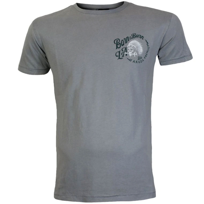T-krekls Yakuza Premium Rude and Rough - Los Angeles grey