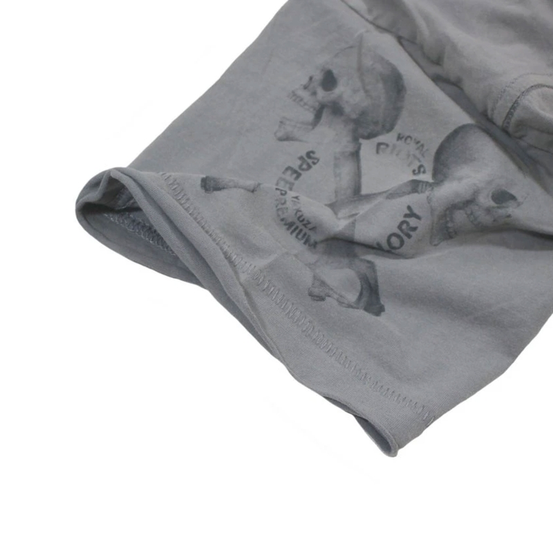 T-krekls Yakuza Premium Rude and Rough Born to Burn - Los Angeles grey