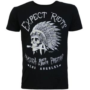 T-krekls Yakuza Premium Expect Riots - Los Angeles black