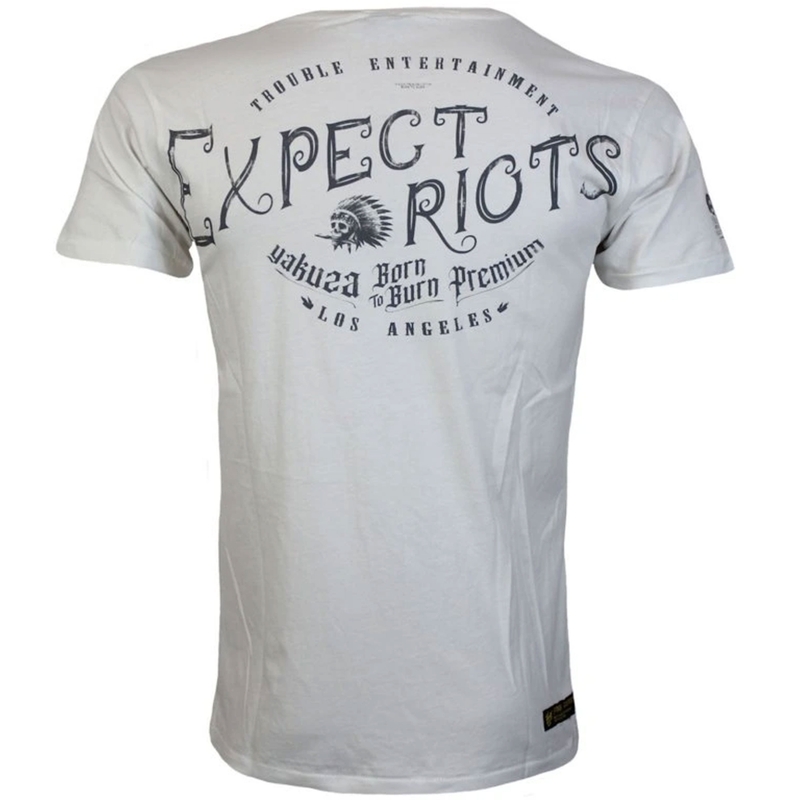 T-krekls Yakuza Premium Expect Riots - Los Angeles white