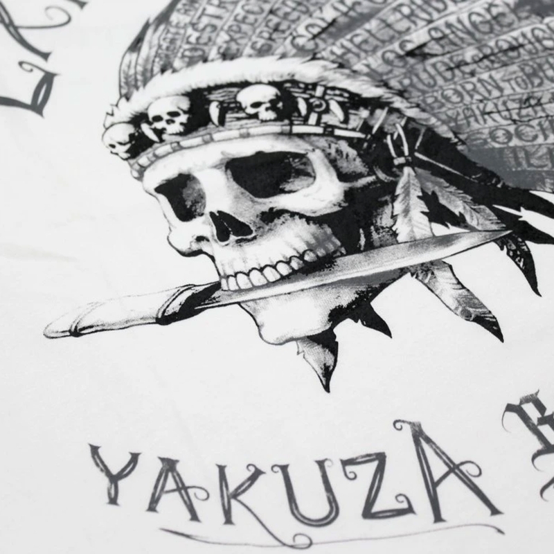 T-krekls Yakuza Premium Expect Riots - Los Angeles white