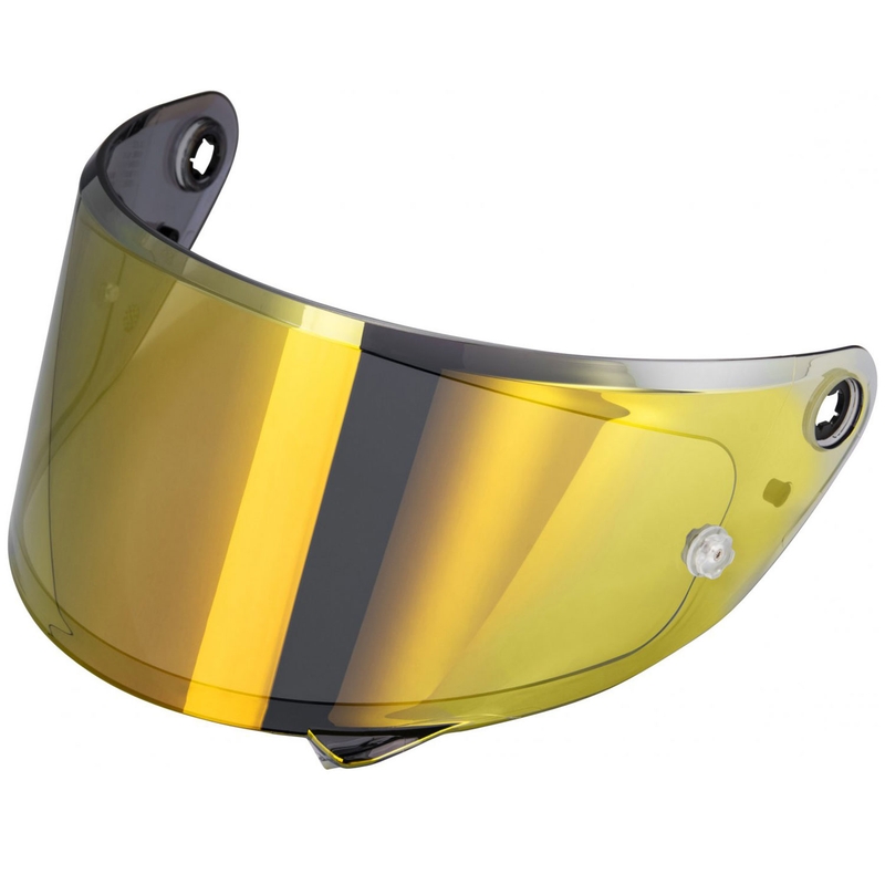 Plexi HJC HJ-43 F31 un i31 ķiverēm zelta spogulis