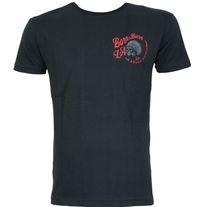T-krekls Yakuza Premium Rude and Rough - Los Angeles black