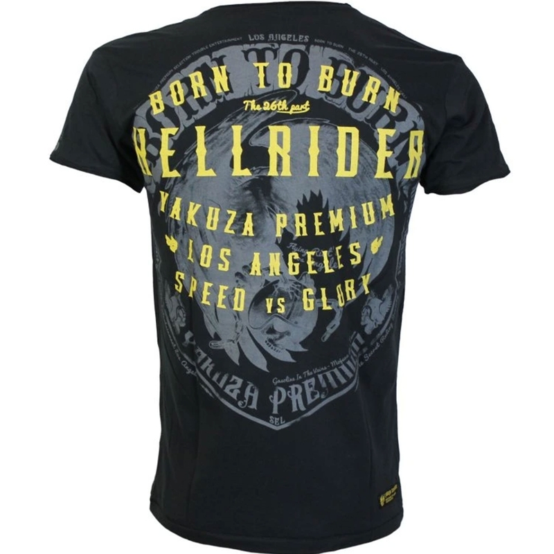 T-krekls Yakuza Premium Hellrider melns