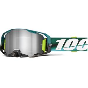 100% ARmatic Polarity motokrosa brilles ar sudraba pleksi