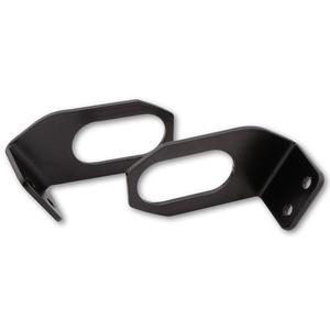 Oriģinālo Highsider Pro pagrieziena signālu turētājs Suzuki numura zīmēm melns