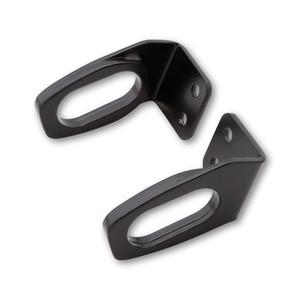 Oriģinālo LED pagrieziena signālu turētājs Highsider Pro Honda motociklu numura zīmēm melns