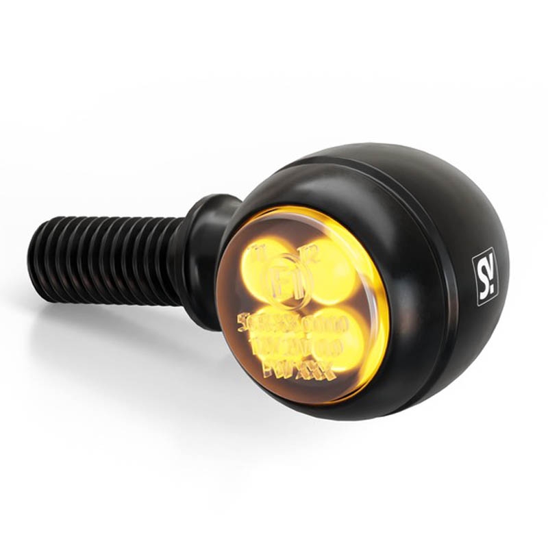Highsider Smart Circula-S LED 3in1 melni motociklu bākugunis